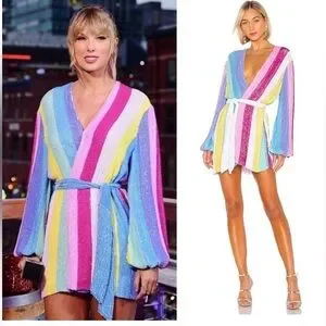 Retrofete Gabrielle Sequin Robe